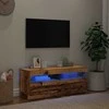 TV staliukas Televizoriaus spintelė su LED, medienos, 100x35x40cm, mediena