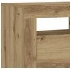 TV staliukas Televizoriaus spintelė su LED, artisano, 90x35x40cm, mediena