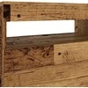 TV staliukas Televizoriaus spintelė su LED, medienos, 120x35x40cm, mediena