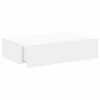TV staliukas Televizoriaus spintelė su LED lemputėmis, balta, 60x35x15,5cm