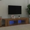 TV staliukas Televizoriaus spintelė su LED, artisano, 135x39x30cm, mediena
