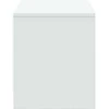 TV staliukas Televizoriaus spintelė su LED, balta, 97x34x40cm, mediena