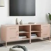 TV staliukas Televizoriaus spintelės, 2vnt., rožinės, 68x39x50,5cm, plienas