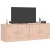 TV staliukas Televizoriaus spintelės, 2vnt., rožinės, 67x39x44cm, plienas