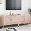 TV staliukas Televizoriaus spintelės, 2vnt., rožinės, 68x39x50,5cm, plienas