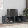 TV staliukas Televizoriaus spintelės, 2vnt., antracito, 67x39x44cm, plienas