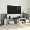 TV staliukas Televizoriaus spintelės, 2vnt., betono pilkos, 75x30x50 cm, MDP