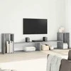 TV staliukas Televizoriaus spintelės, 2vnt., betono pilkos, 100x30x50cm, MDP