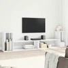 TV staliukas Televizoriaus spintelės, 2vnt.,, baltos, 100x30x50cm, MDP