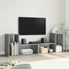 TV staliukas Televizoriaus spintelės, 2vnt., pilkos ąžuolo, 75x30x50 cm, MDP