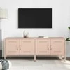 TV staliukas Televizoriaus spintelės, 2vnt., rožinės, 68x39x50,5cm, plienas