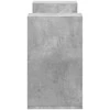 TV staliukas Televizoriaus spintelės, 2vnt., betono pilkos, 75x30x50 cm, MDP