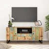 TV staliukas TV spintelė, 105x33,5x46cm, perdirbta/apdirbta mediena