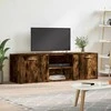 TV staliukas TV spintelė, dūminio ąžuolo, 120x34x37cm, apdirbta mediena