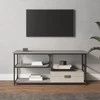 TV staliukas TV spintelė, pilka ąžuolo, 103x38x46,5cm, mediena/plienas