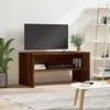 TV staliukas TV spintelė, ruda ąžuolo, 80x40x40cm, apdirbta mediena
