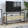 TV staliukas TV spintelė, sonoma ąžuolo, 98x35x51cm, mediena