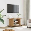 TV staliukas TV spintelė su ratukais, artisano, 80x40x45cm, apdirbta mediena