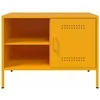 TV staliukas TV spintelės, 2vnt., garstyčių, 68x39x50,5cm, plienas