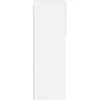 TV staliukas TV spintelės su LED lemputėmis, 2vnt., baltos, 40,5x30x90cm