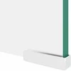 TV stovas/monitoriaus pakyla, skaidrus stiklas, 110x30x13 cm