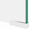 TV stovas/monitoriaus pakyla, skaidrus stiklas, 100x30x13 cm