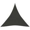 Uždanga nuo saulės, antracito, 4,5x4,5x4,5m, HDPE, 160g/m²