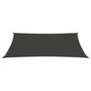 Uždanga nuo saulės, antracito spalvos, 2,5x4,5m, HDPE, 160g/m²
