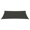 Uždanga nuo saulės, antracito spalvos, 2x4,5m, HDPE, 160g/m²