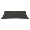 Uždanga nuo saulės, antracito spalvos, 2x5m, HDPE, 160g/m²