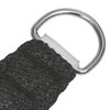 Uždanga nuo saulės, antracito spalvos, 3x3x4,2m, HDPE, 160g/m²