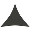 Uždanga nuo saulės, antracito spalvos, 4x4x4m, HDPE, 160g/m²