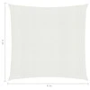 Uždanga nuo saulės, baltos spalvos, 4x4m, HDPE, 160g/m²