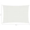 Uždanga nuo saulės, baltos spalvos, 5x6m, HDPE, 160g/m²