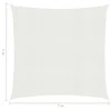 Uždanga nuo saulės, baltos spalvos, 7x7m, HDPE, 160g/m²
