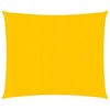 Uždanga nuo saulės, geltonos spalvos, 2x2m, HDPE, 160g/m²