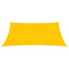 Uždanga nuo saulės, geltonos spalvos, 2x2m, HDPE, 160g/m²