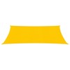 Uždanga nuo saulės, geltonos spalvos, 2x4m, HDPE, 160g/m²