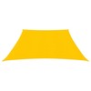 Uždanga nuo saulės, geltonos spalvos, 3/4x3m, HDPE, 160g/m²