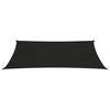 Uždanga nuo saulės, juodos spalvos, 2x5m, HDPE, 160g/m²