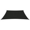 Uždanga nuo saulės, juodos spalvos, 4x4m, HDPE, 160g/m²
