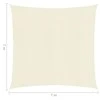 Uždanga nuo saulės, kreminės spalvos, 7x7m, HDPE, 160g/m²