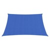 Uždanga nuo saulės, mėlynos spalvos, 2x2m, HDPE, 160g/m²
