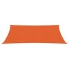 Uždanga nuo saulės, oranžinės spalvos, 2,5x4m, HDPE, 160g/m²