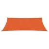 Uždanga nuo saulės, oranžinės spalvos, 2x4,5m, HDPE, 160g/m²