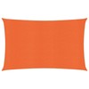 Uždanga nuo saulės, oranžinės spalvos, 2x4m, HDPE, 160g/m²