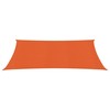 Uždanga nuo saulės, oranžinės spalvos, 2x4m, HDPE, 160g/m²