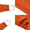 Uždanga nuo saulės, oranžinės spalvos, 3,5x4,5m, HDPE, 160g/m²