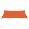 Uždanga nuo saulės, oranžinės spalvos, 3,5x5m, HDPE, 160g/m²