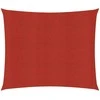 Uždanga nuo saulės, raudonos spalvos, 2,5x2,5m, HDPE, 160g/m²